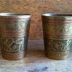 Vintage Oriental Brass Gobl..